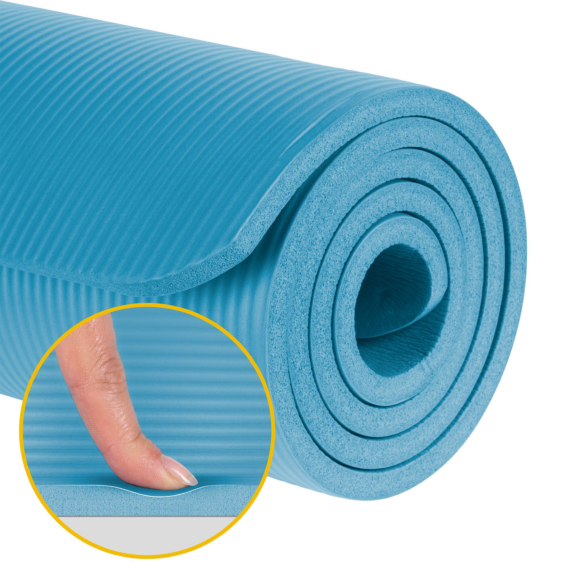 Mata gimnastyczna do ćwiczeń do jogi pilatesu fitness 1,5cm karimata REBEL 5/7