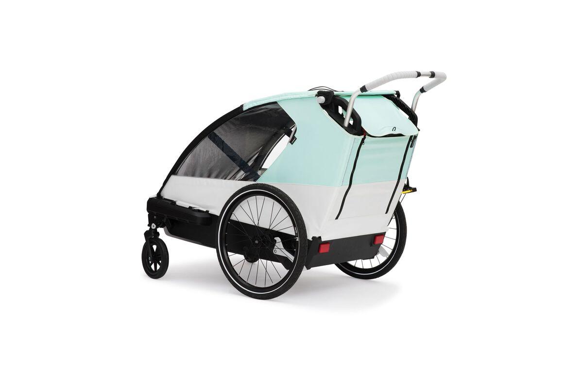 Remorque à vélo Leggero Vento R2 « Family » 3/4