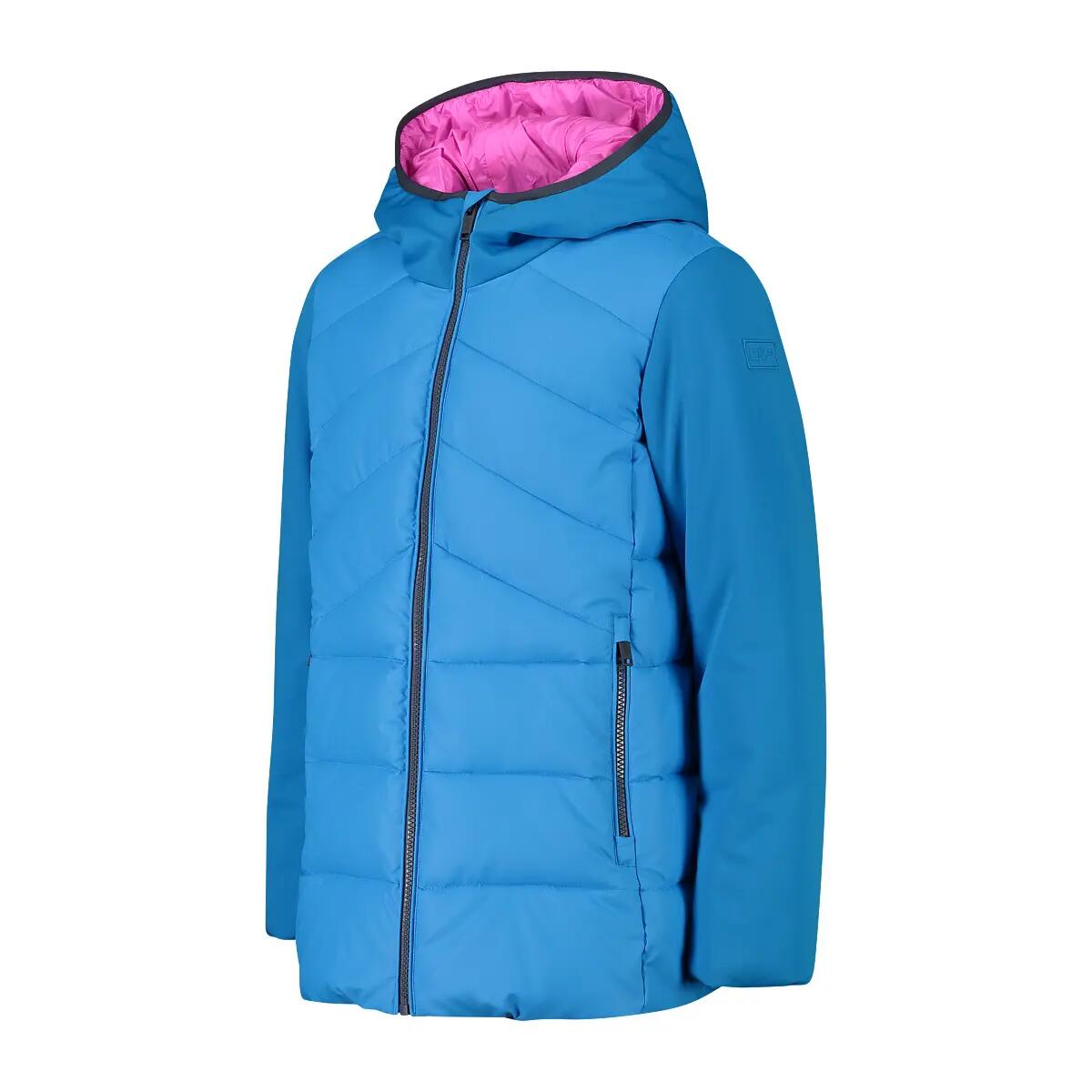 CMP Mädchen Parka Kid G Jacket Long Fix Hood 32K1165 3/4