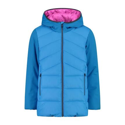 Doudoune à capuche long fille CMP