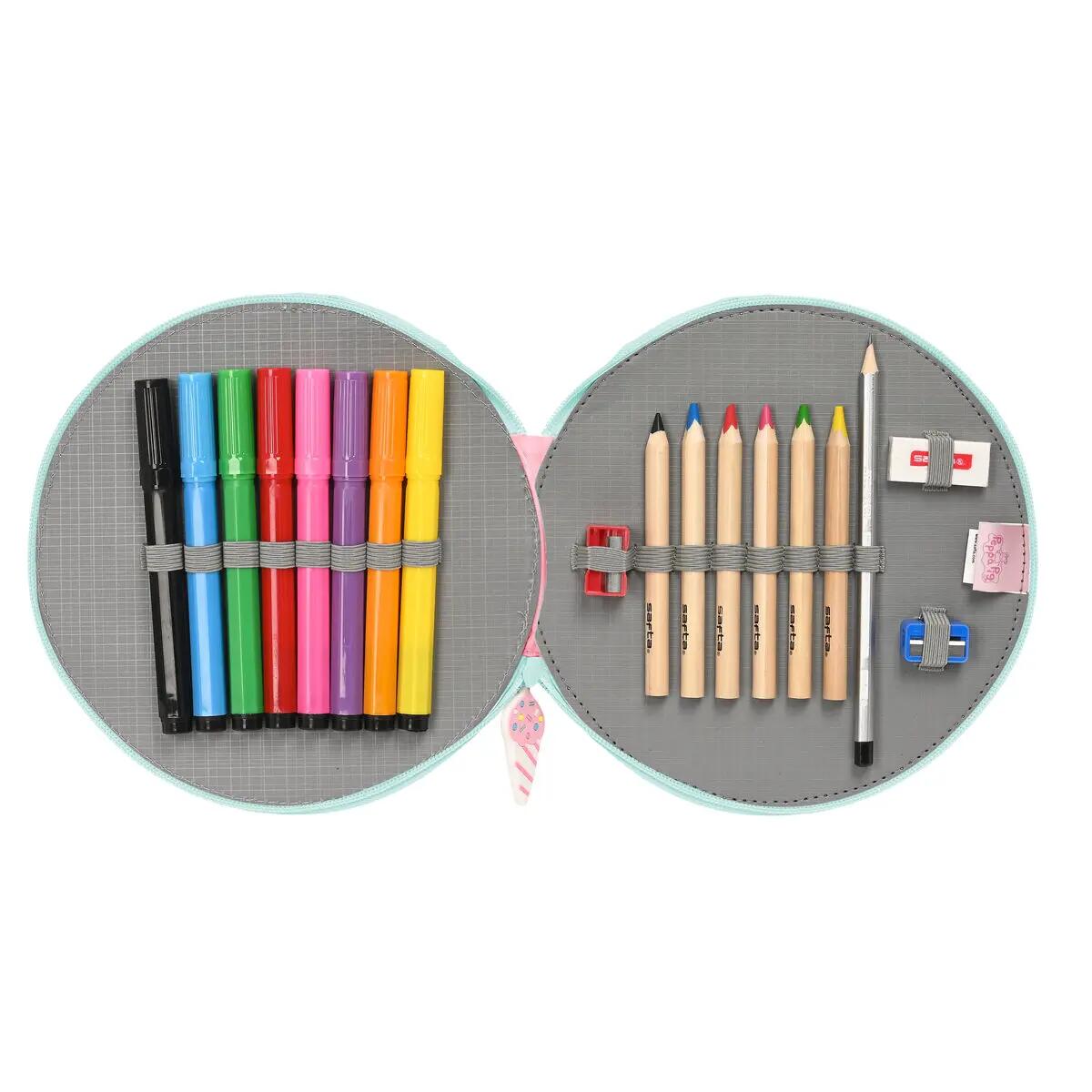 Pochette crayons Peppa Pig Ice cream 2/3