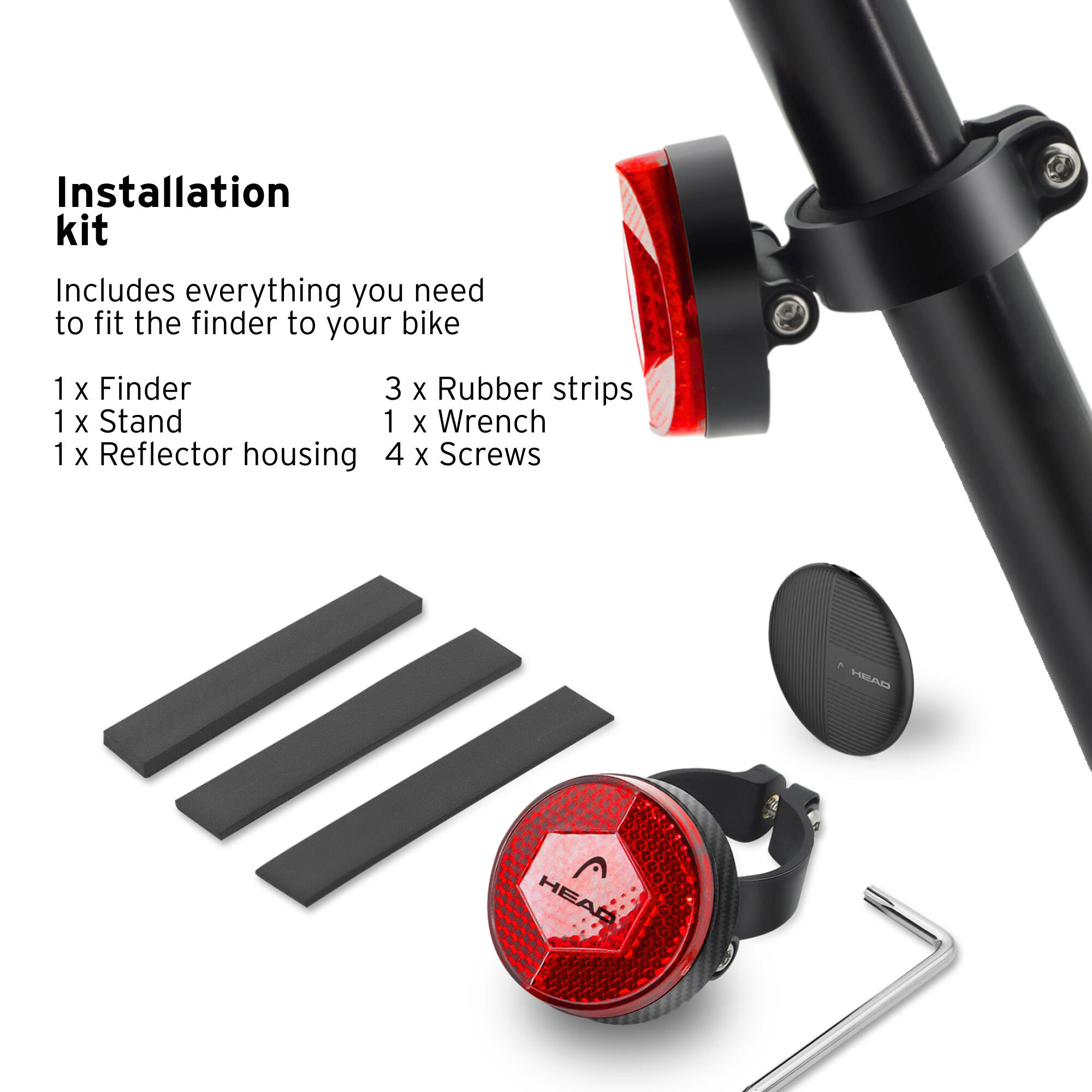 HEAD Fahrradreflektor-Locator 8/8
