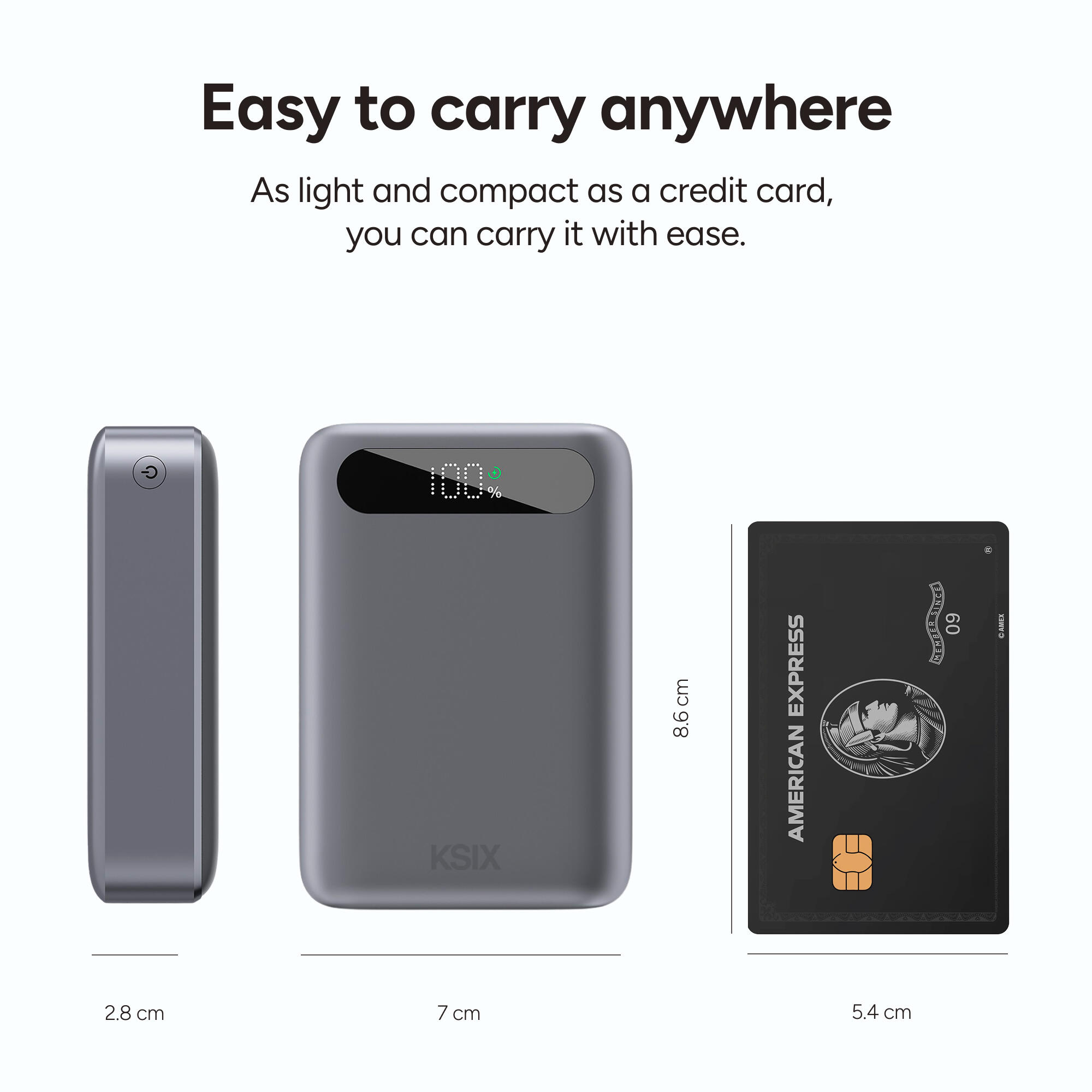 Powerbank KSIX 20.000 mAh 8/8
