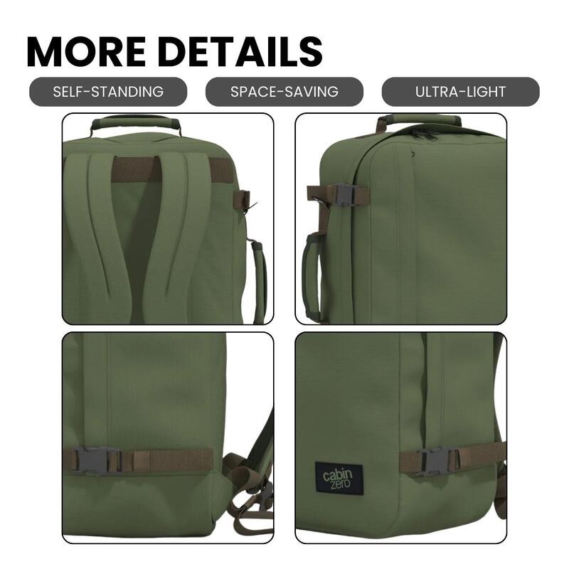 Rucsac CABINZERO Classic 35L, Kaki, Unisex
