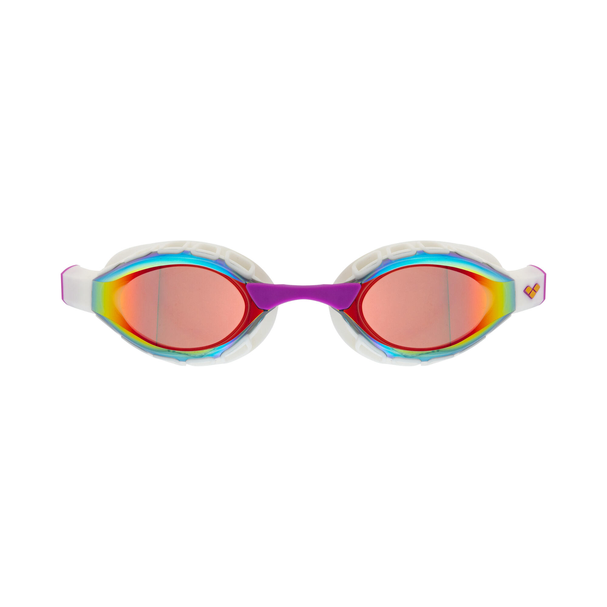 Lunettes de Natation Arena Verres Miroirs Air Sonic Mirror Or et Blanc 8/9