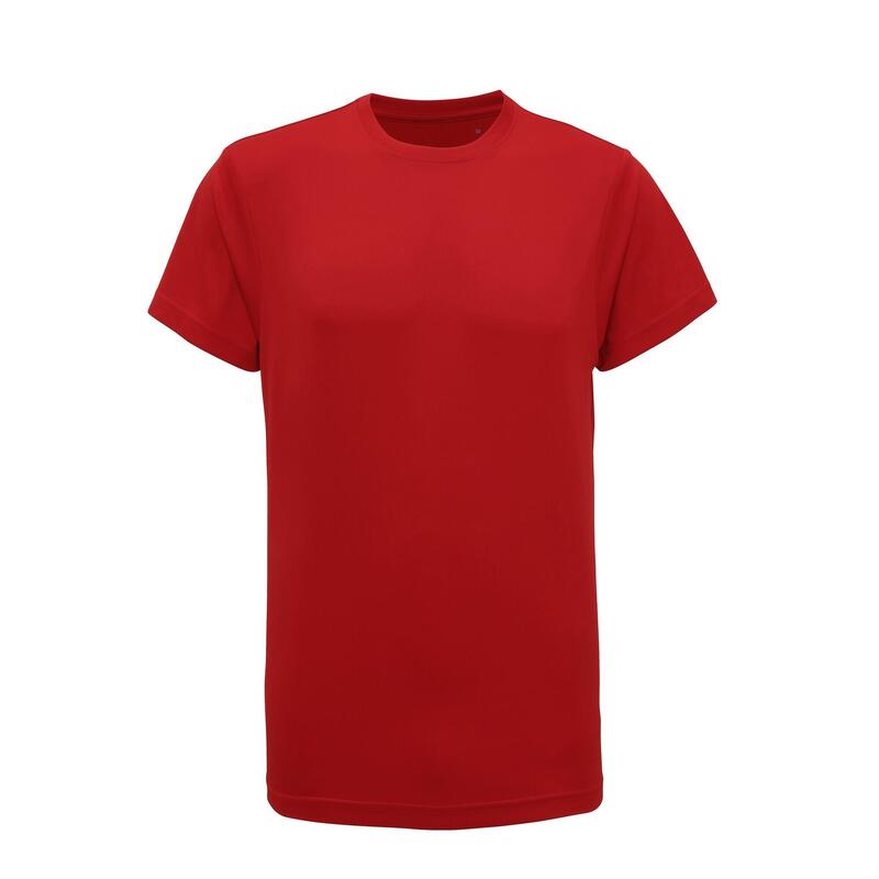 Tri Dri Fitness TShirt, kurzärmlig Herren Feuerrot