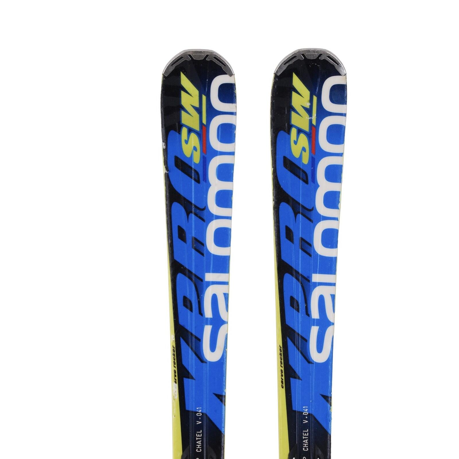 RECONDITIONNE - Ski Salomon X Pro Sw + Fixations 2/5