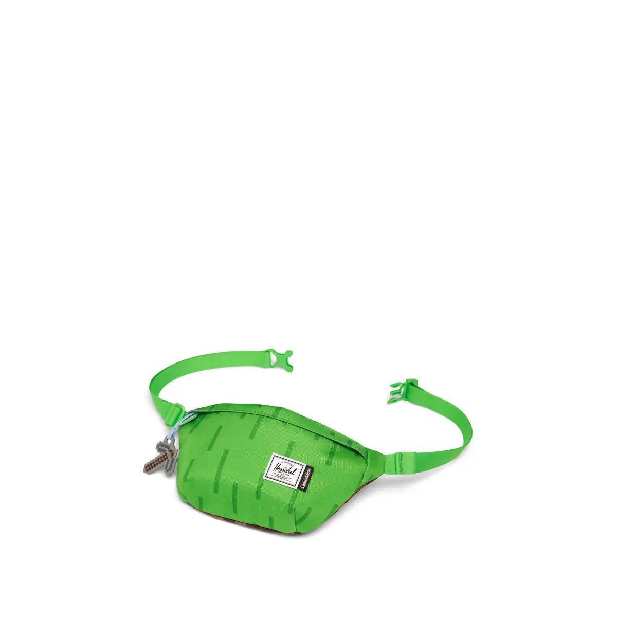 Sac banane MINECRAFT CLASSIC unisex vert fluo 3/3