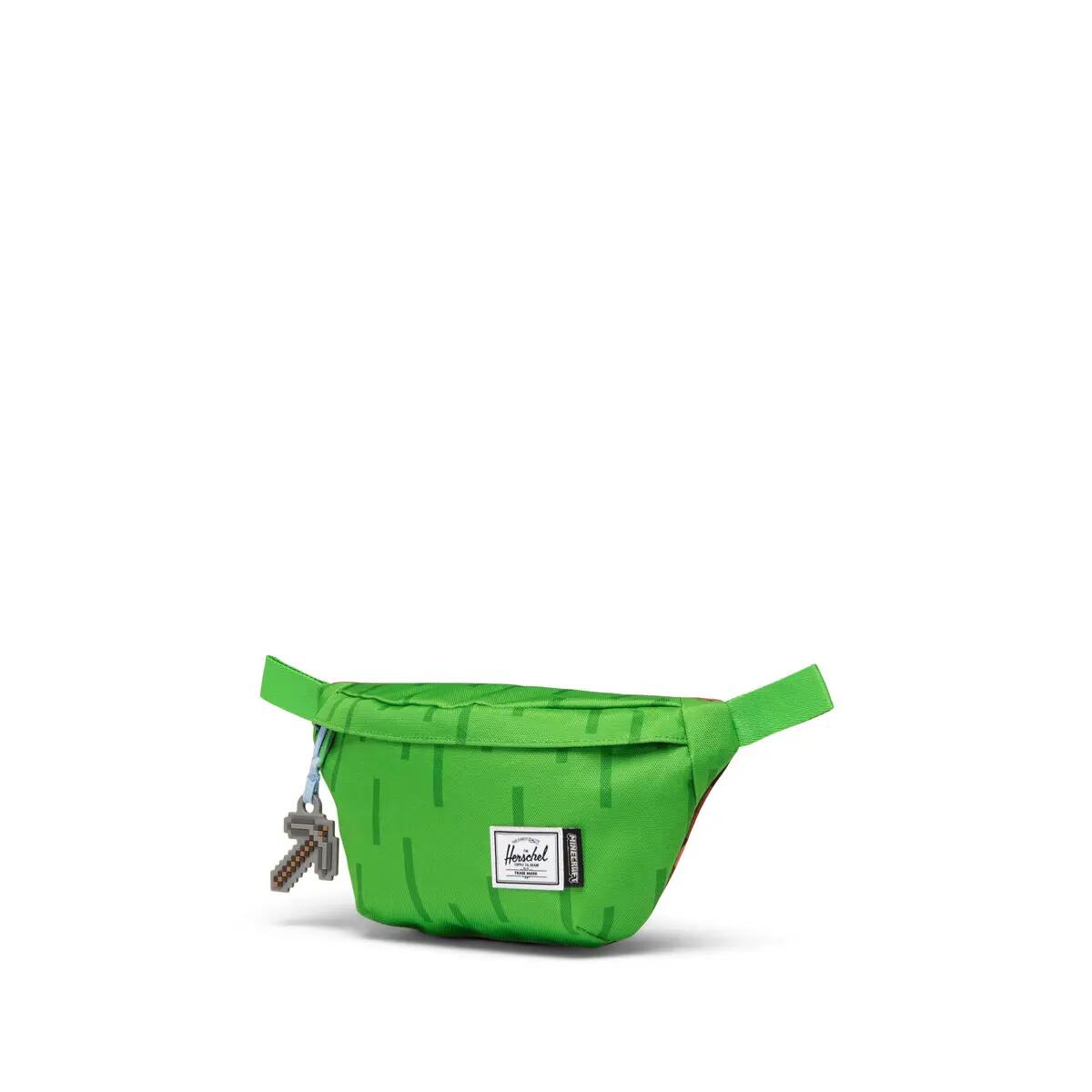 Sac banane MINECRAFT CLASSIC unisex vert fluo 2/3