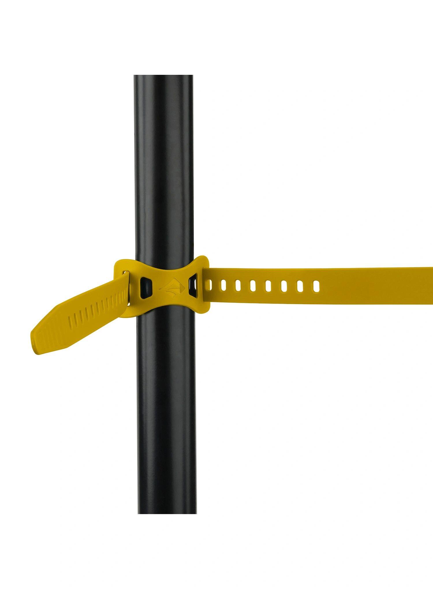 Trok Sea to Summit Stretch-Loc Strap 375mm - sulphur 2/4