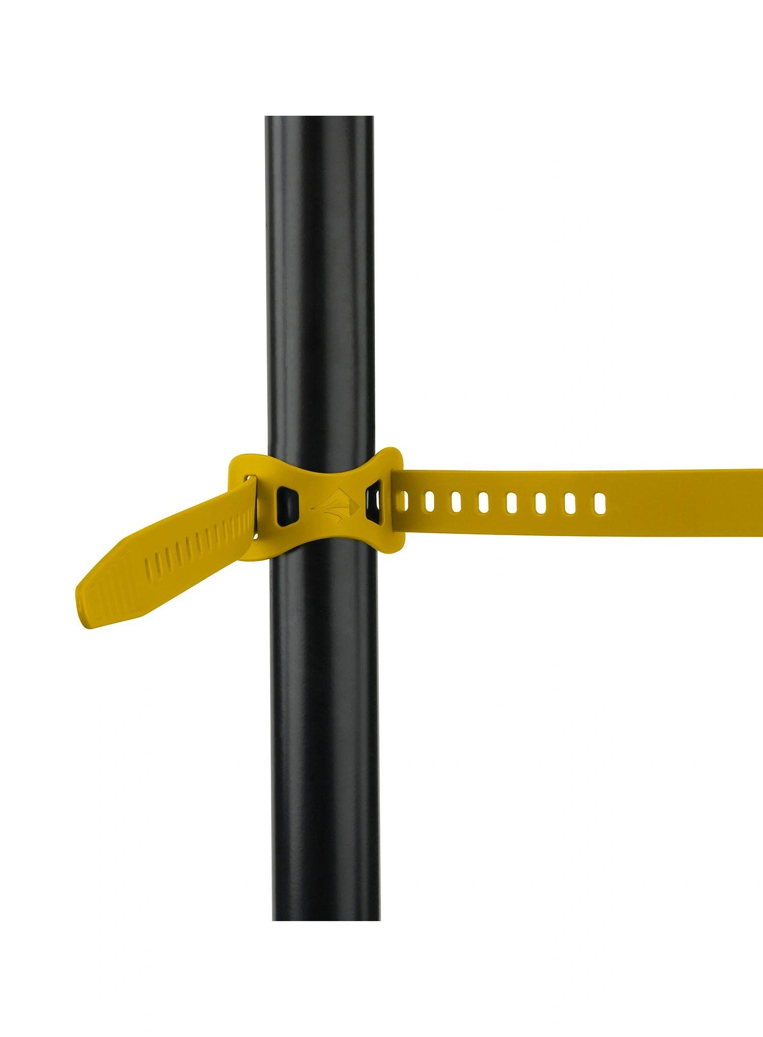 Trok Sea to Summit Stretch-Loc Strap 750mm - sulphur 2/4