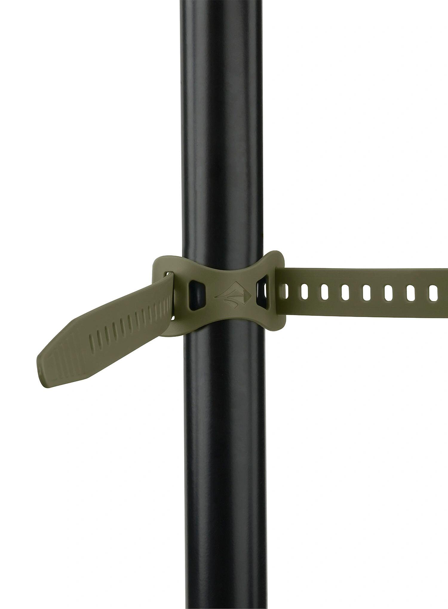 Paski mocujące Sea to Summit Stretch-Loc Strap Set - burnt olive 2/4