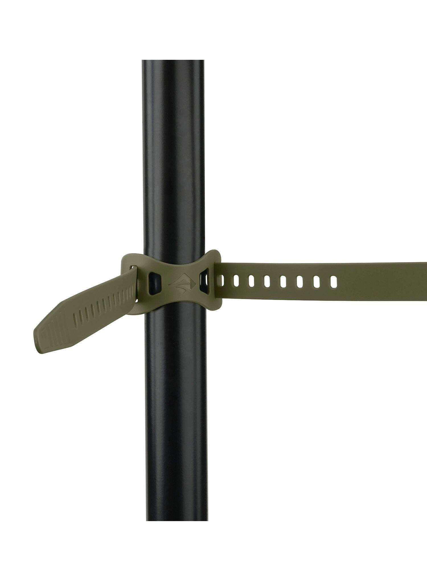 Trok Sea to Summit Stretch-Loc Strap 500mm - burnt olive 2/3