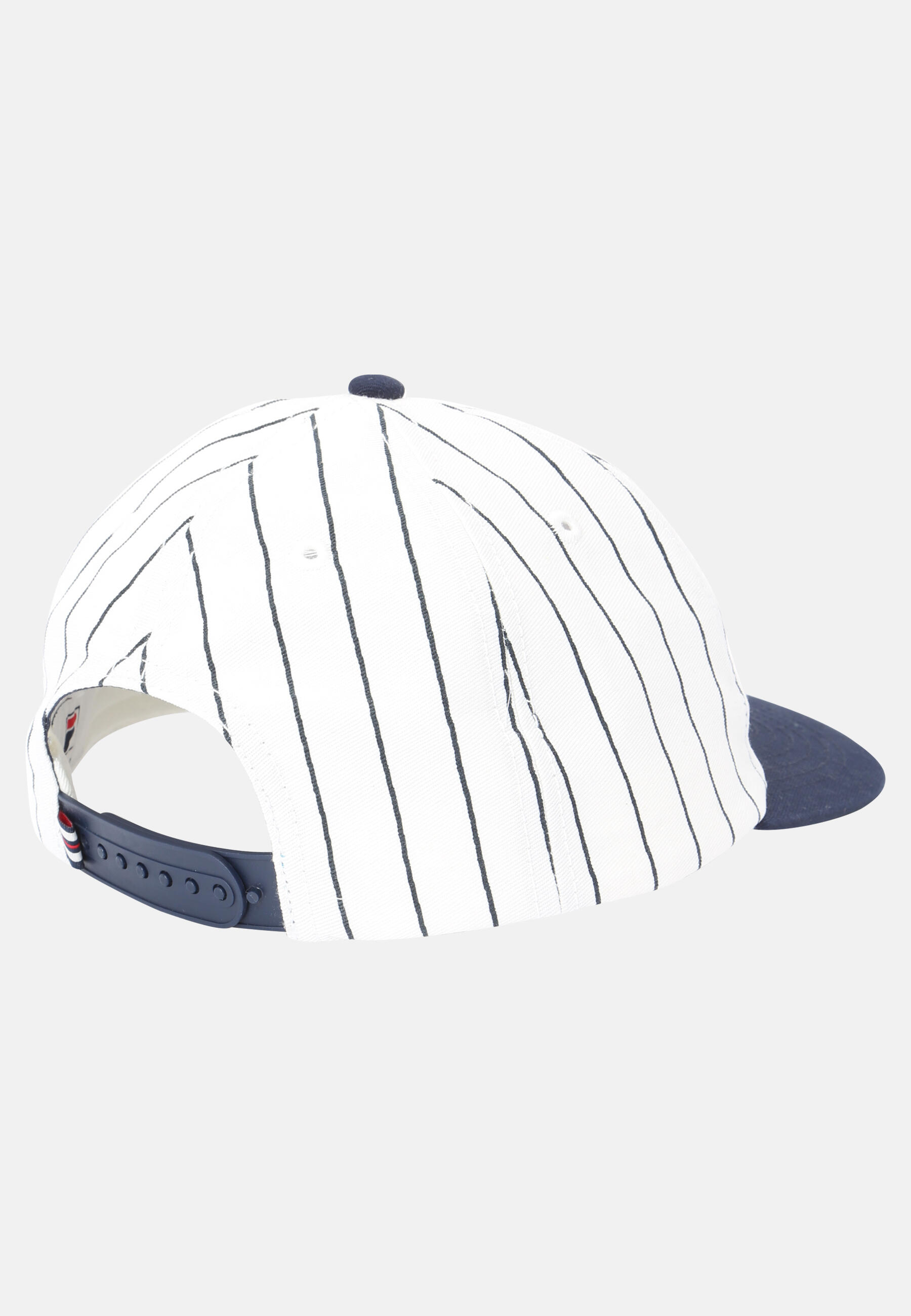 Casquette FILA FIRENZE 6 panneaux rayée, non structurée, fermeture snapback. 2/3