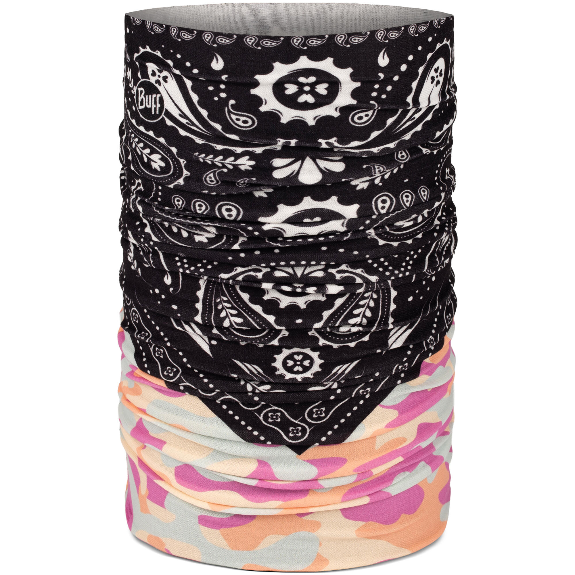 Bandana BUFF ORIGINAL ECOSTRETCH CAMO CASH 3/7