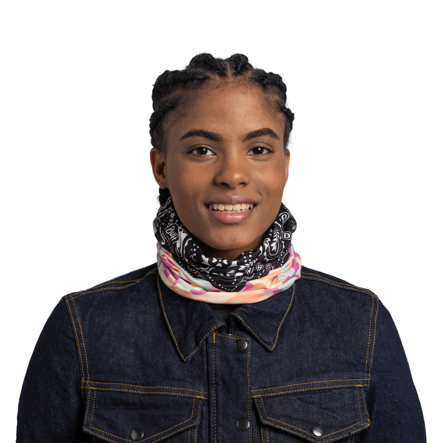 Bandana BUFF ORIGINAL ECOSTRETCH CAMO CASH 2/7