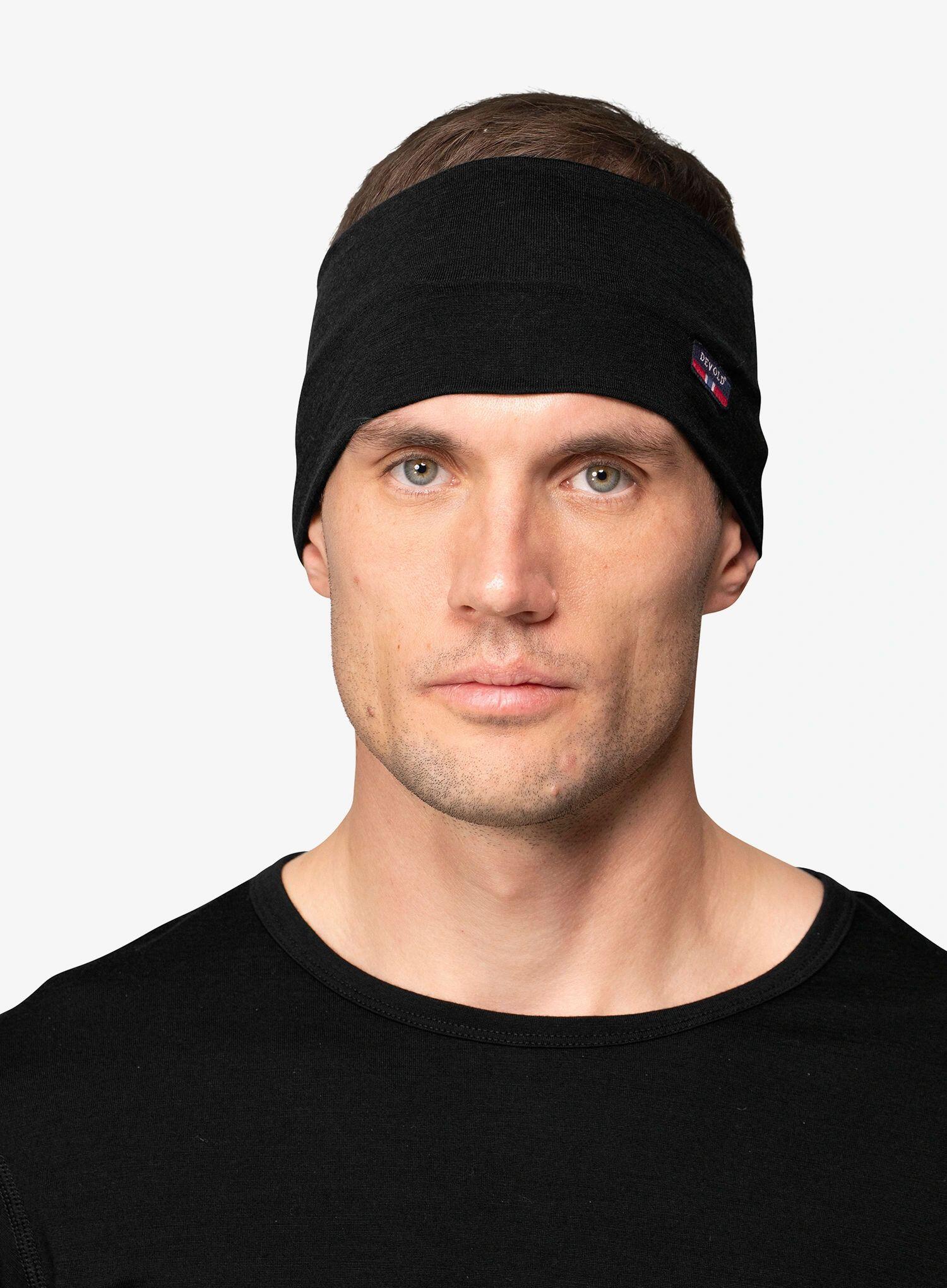Opaska na głowę Devold Breeze Merino 150 Headband - black 2/6