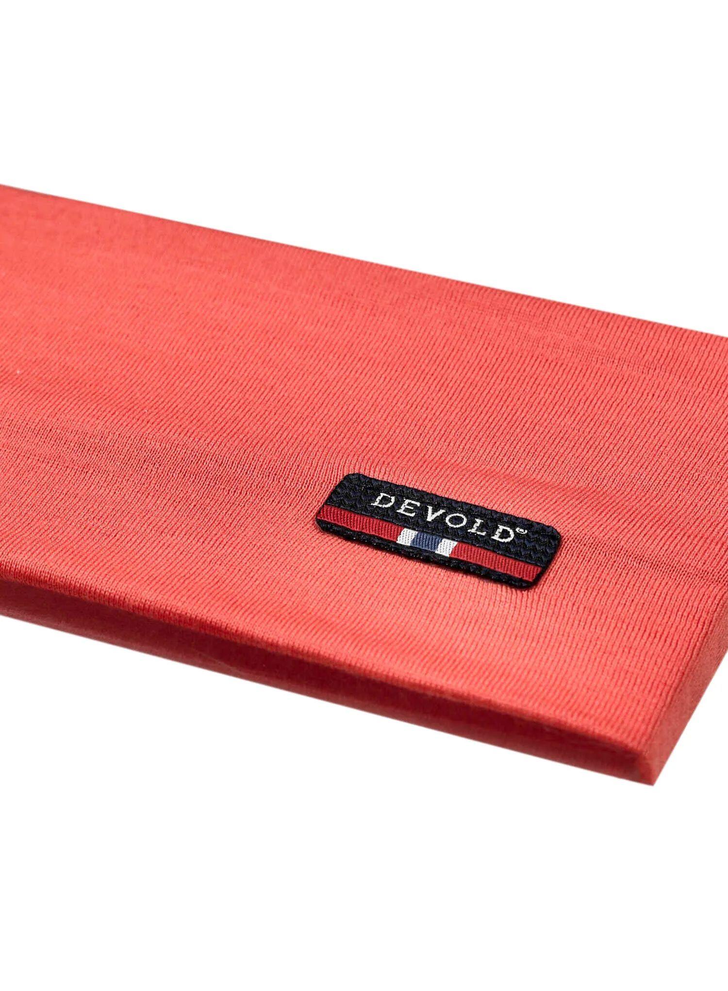 Opaska na głowę Devold Breeze Merino 150 Headband - coral 5/5