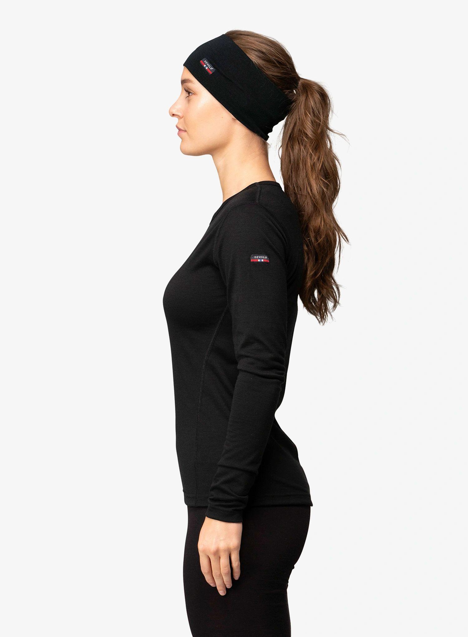 Opaska na głowę Devold Breeze Merino 150 Headband - black 6/6