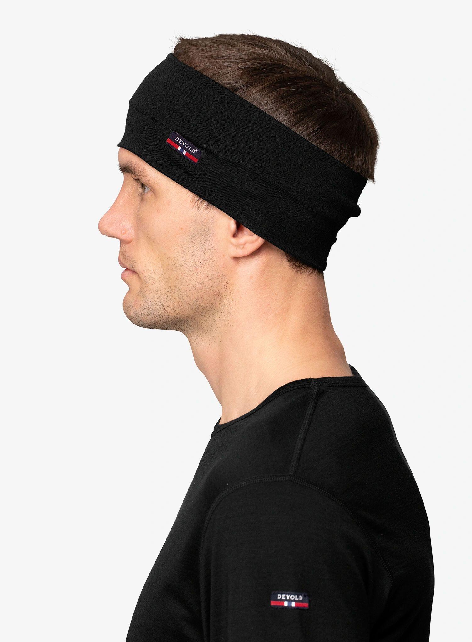 Opaska na głowę Devold Breeze Merino 150 Headband - black 5/6