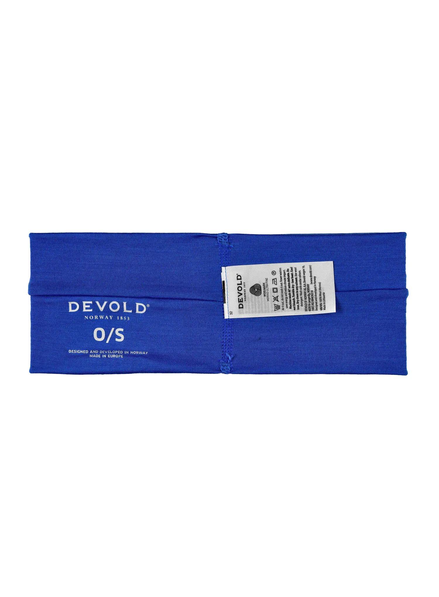 Opaska na głowę Devold Breeze Merino 150 Headband - royal 4/5