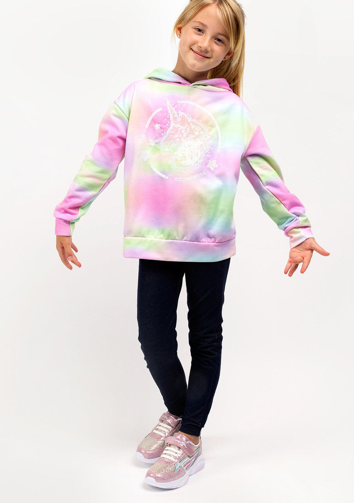 Leggings de Niña en Negro 2/5