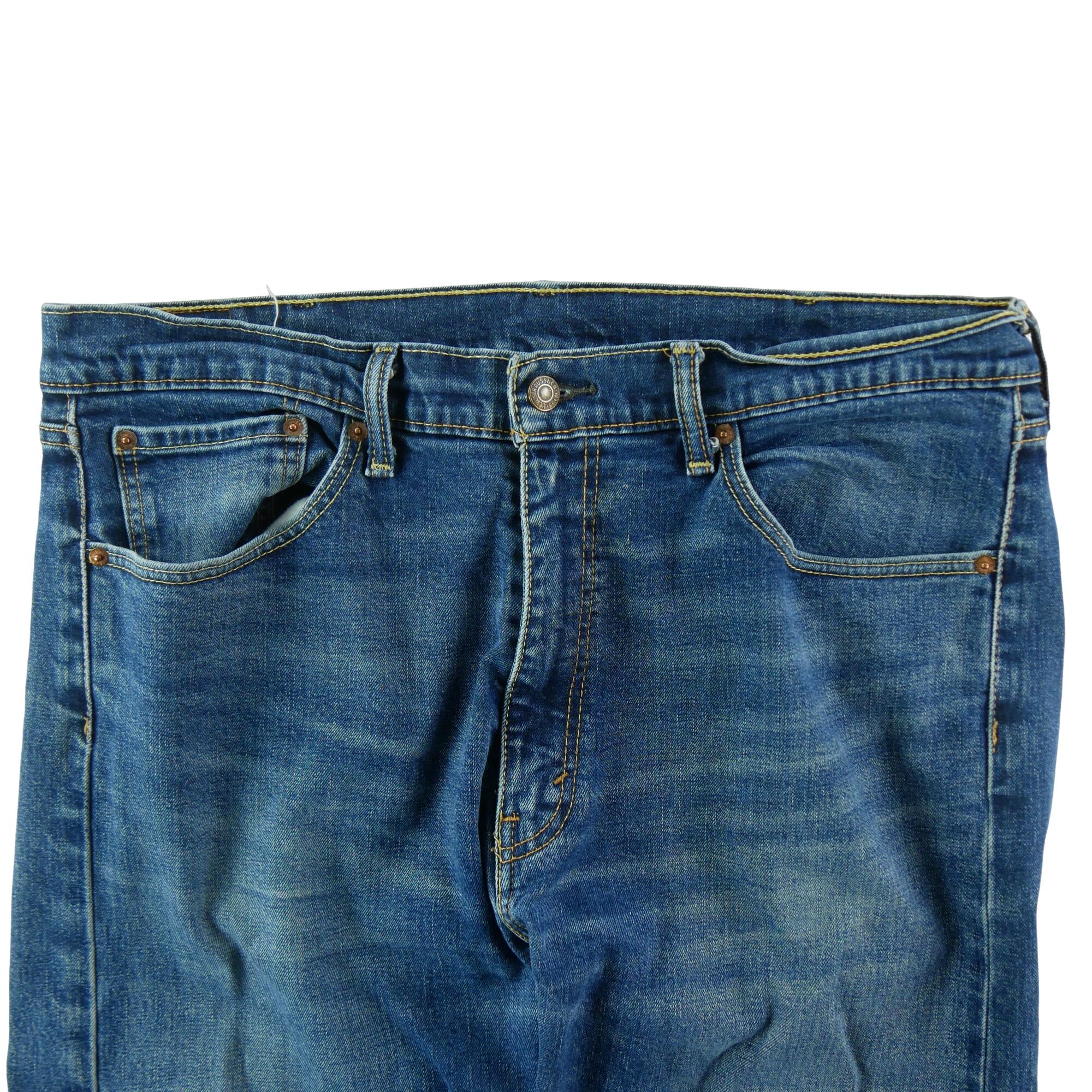 Segunda vida - Calça jeans masculina Levi Strauss 505 W38 L30 - Como novo 3/7