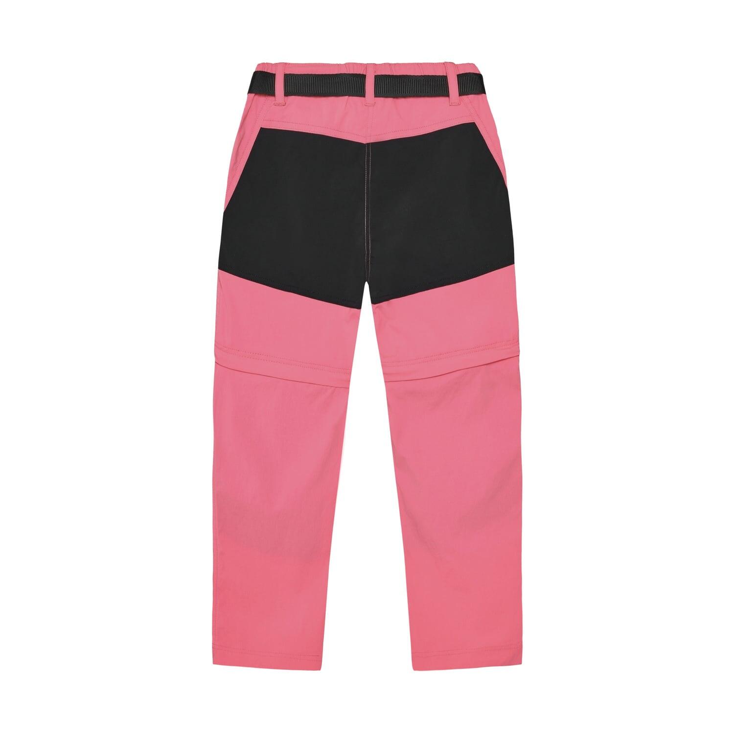Zip off- Outdoorhose Pink Lemonade 2/3