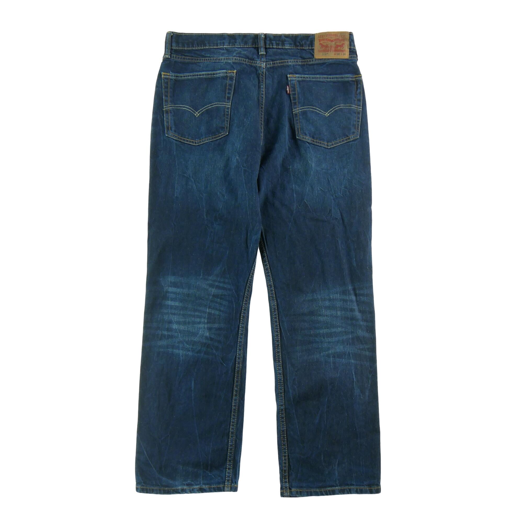 Segunda vida - Calça jeans masculina Levi Strauss 514 reta - Como novo 2/7