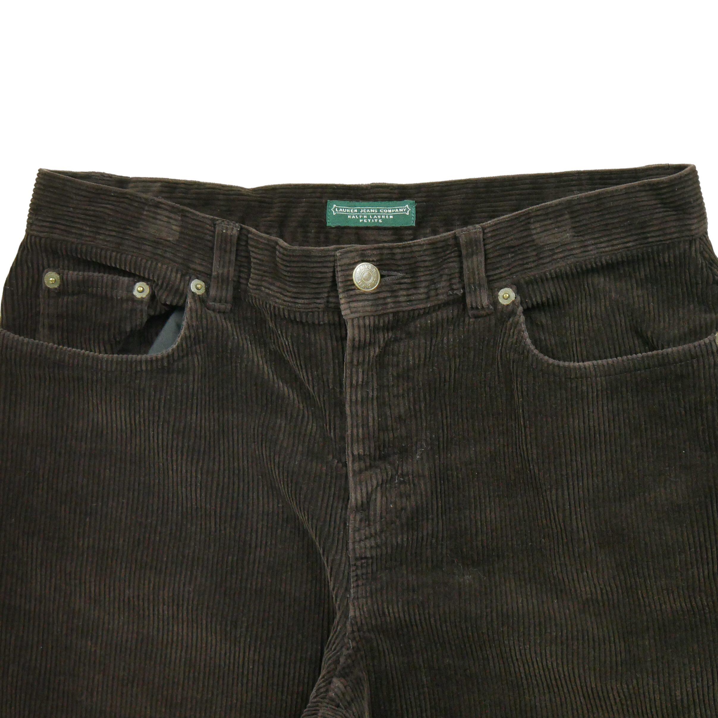 Second hand - Jeans a zampa in velluto a coste da donna - Stato eccellente 3/7