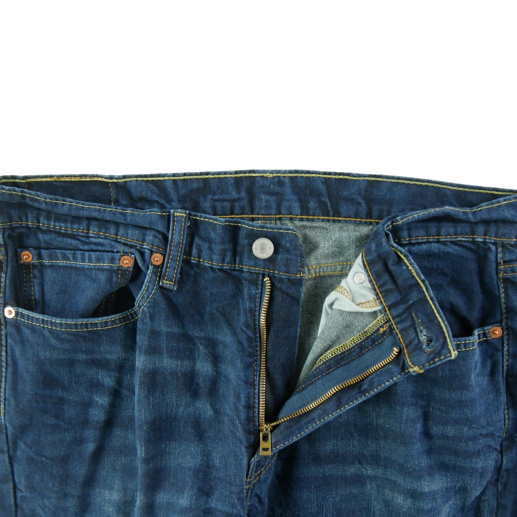 Segunda vida - Calça jeans masculina Levi Strauss 514 reta - Como novo 5/7