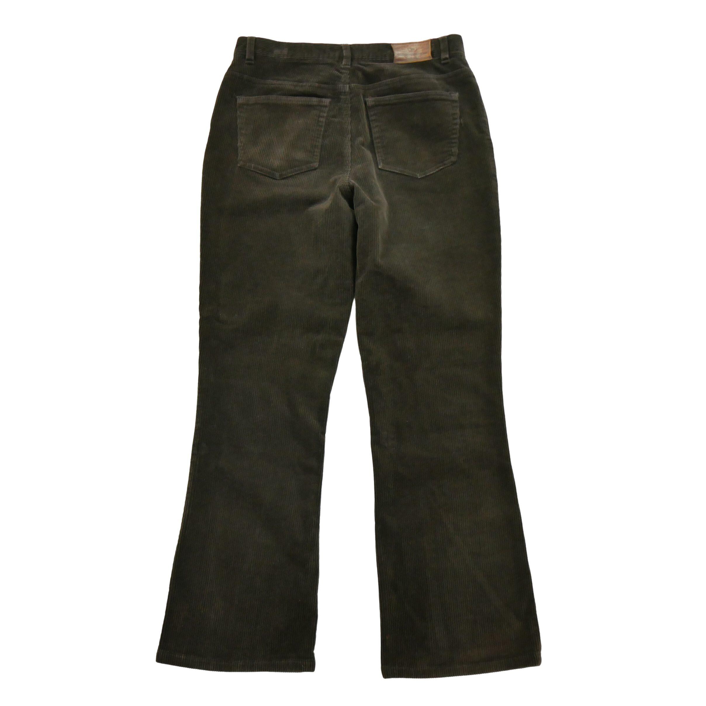Second hand - Jeans a zampa in velluto a coste da donna - Stato eccellente 2/7