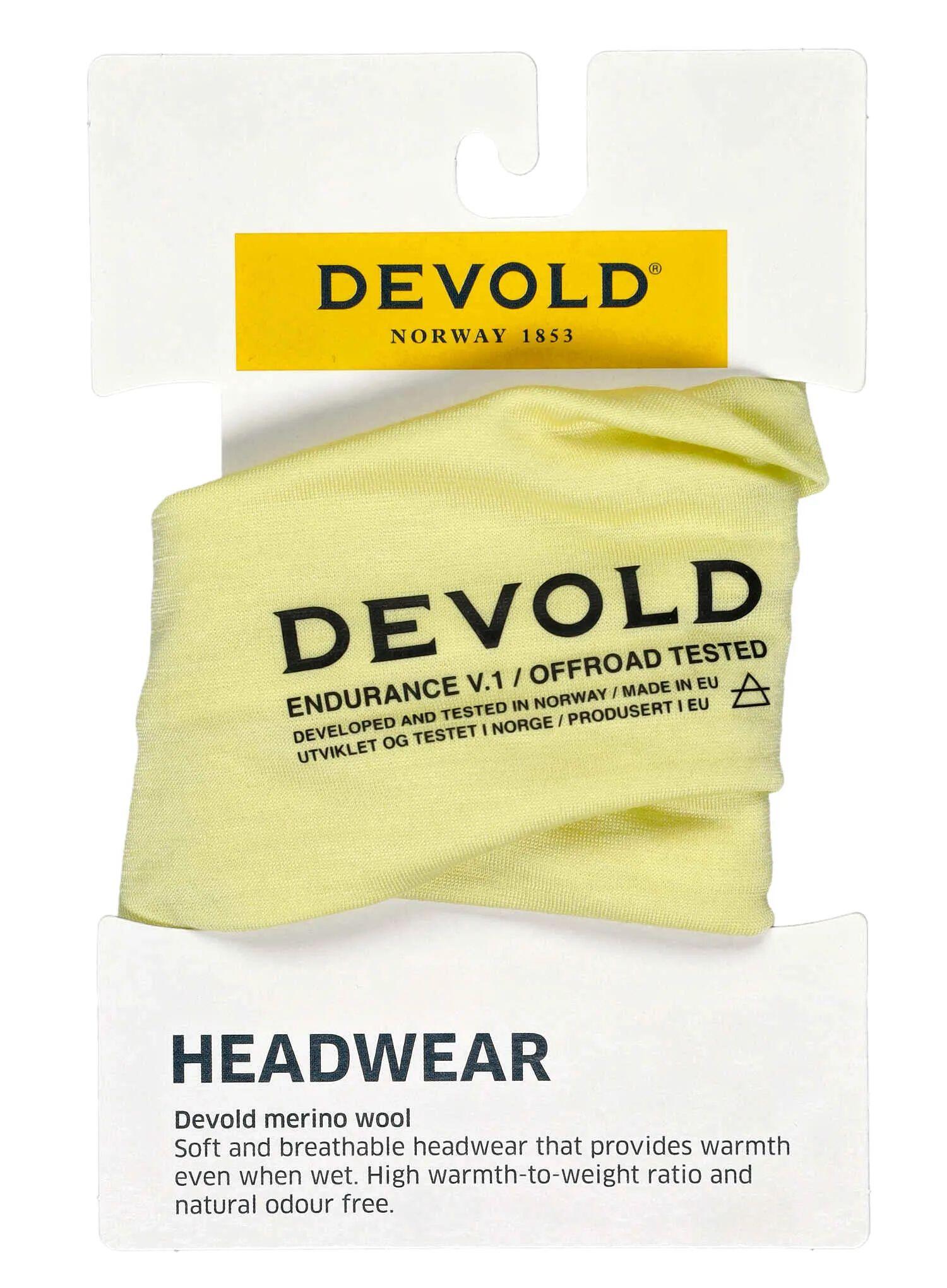 Opaska na głowę Devold Endurance Merino Light Headband - frozen 3/5