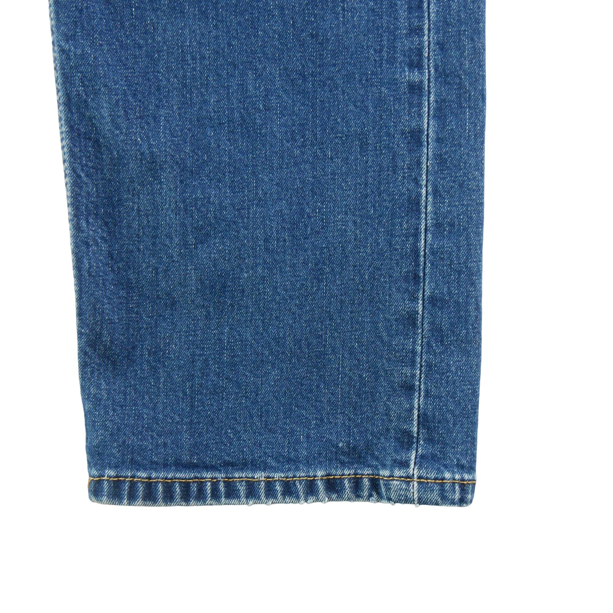 Segunda vida - Calça jeans masculina Levi Strauss 505 W38 L30 - Como novo 7/7