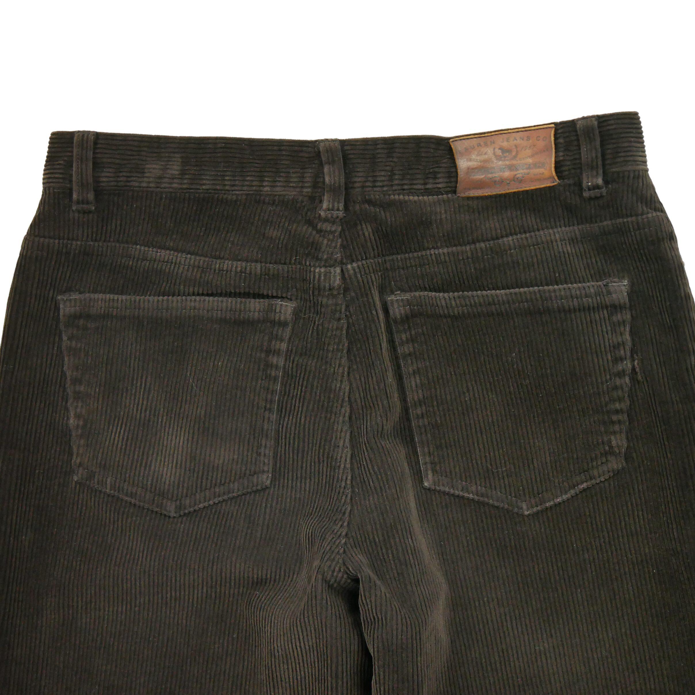 Second hand - Jeans a zampa in velluto a coste da donna - Stato eccellente 4/7