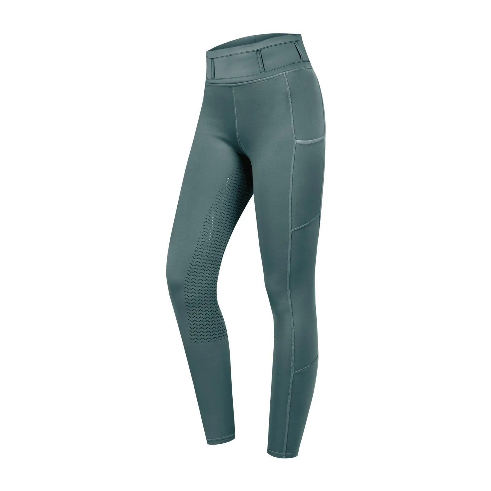 Damskie legginsy jeździeckie z pełną przyczepnością ELT Ella Glam
