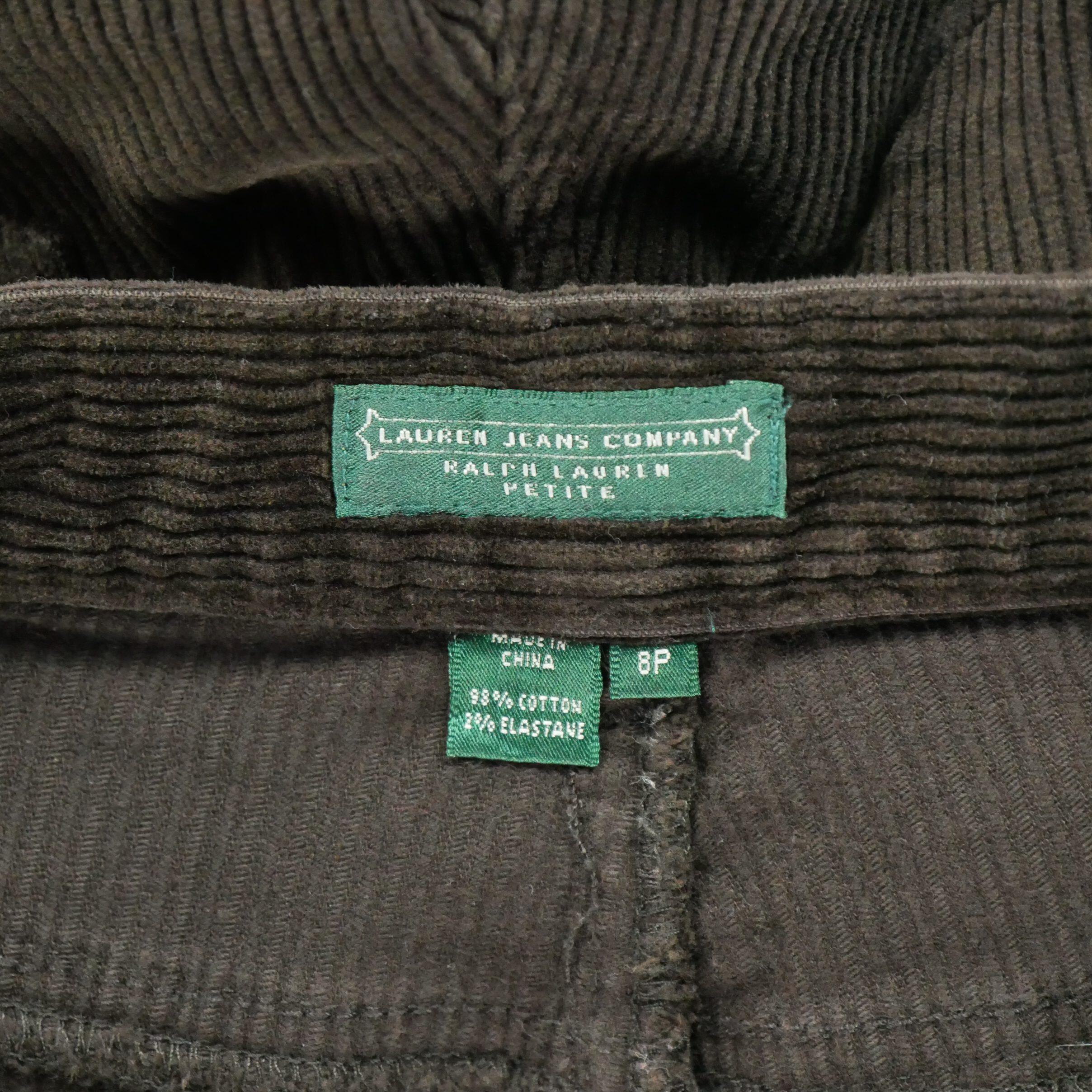Second hand - Jeans a zampa in velluto a coste da donna - Stato eccellente 6/7
