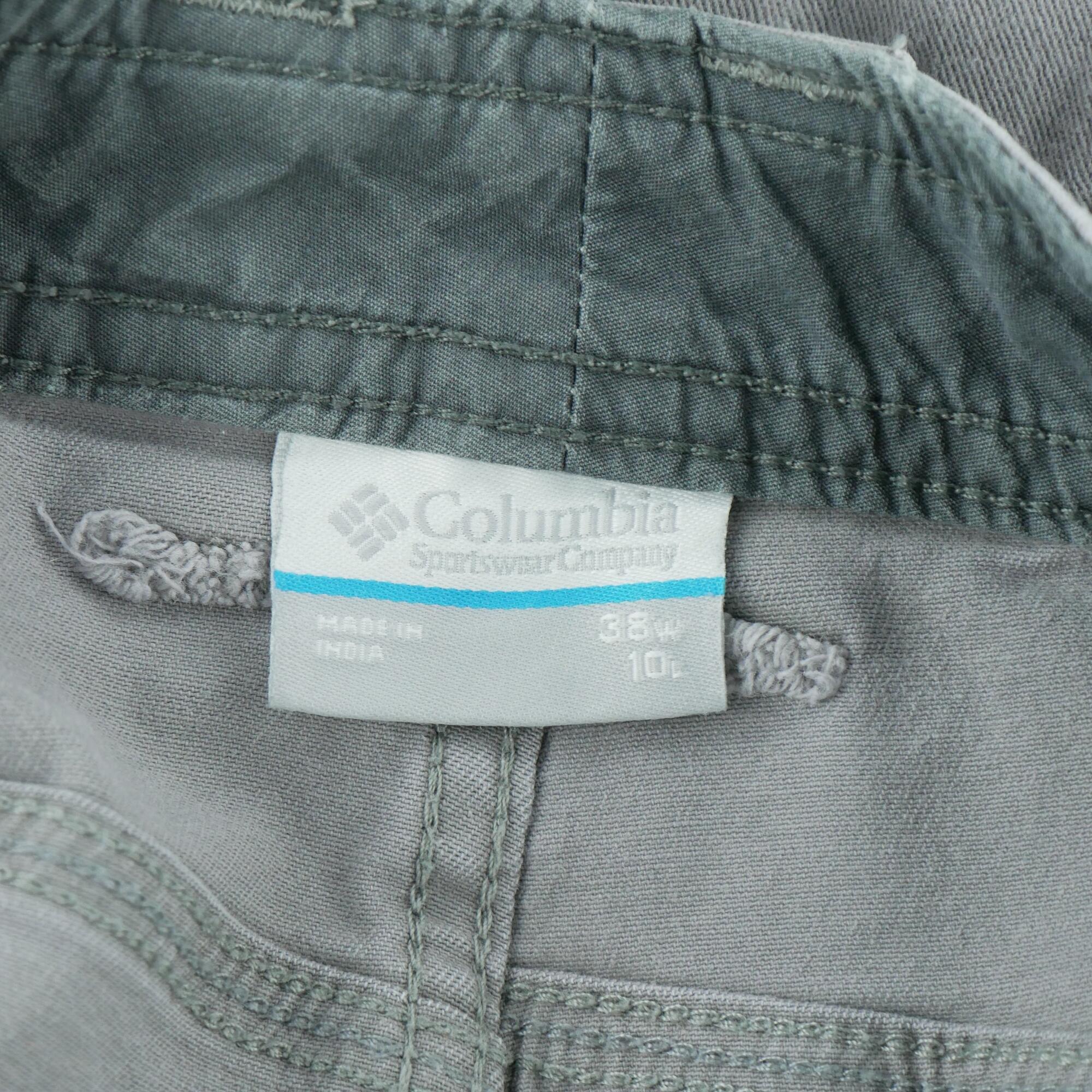 Segunda vida - Short masculino Columbia W38 cinza - Em muito bom estado 7/7