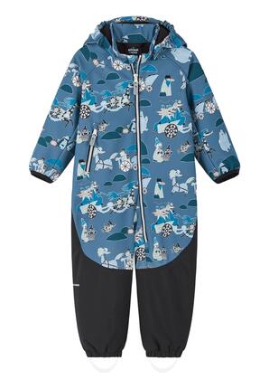 Kombinezon softshell dziecięcy Reima Moomin Mjosa