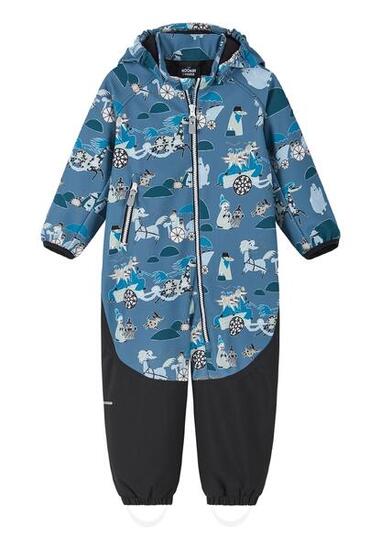 Kombinezon softshell dziecięcy Reima Moomin Mjosa