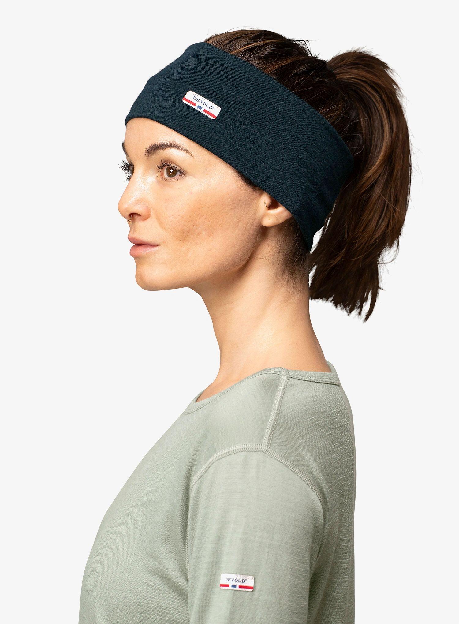 Opaska na głowę Devold Breeze Plus Merino 200 Headband - ink 6/6