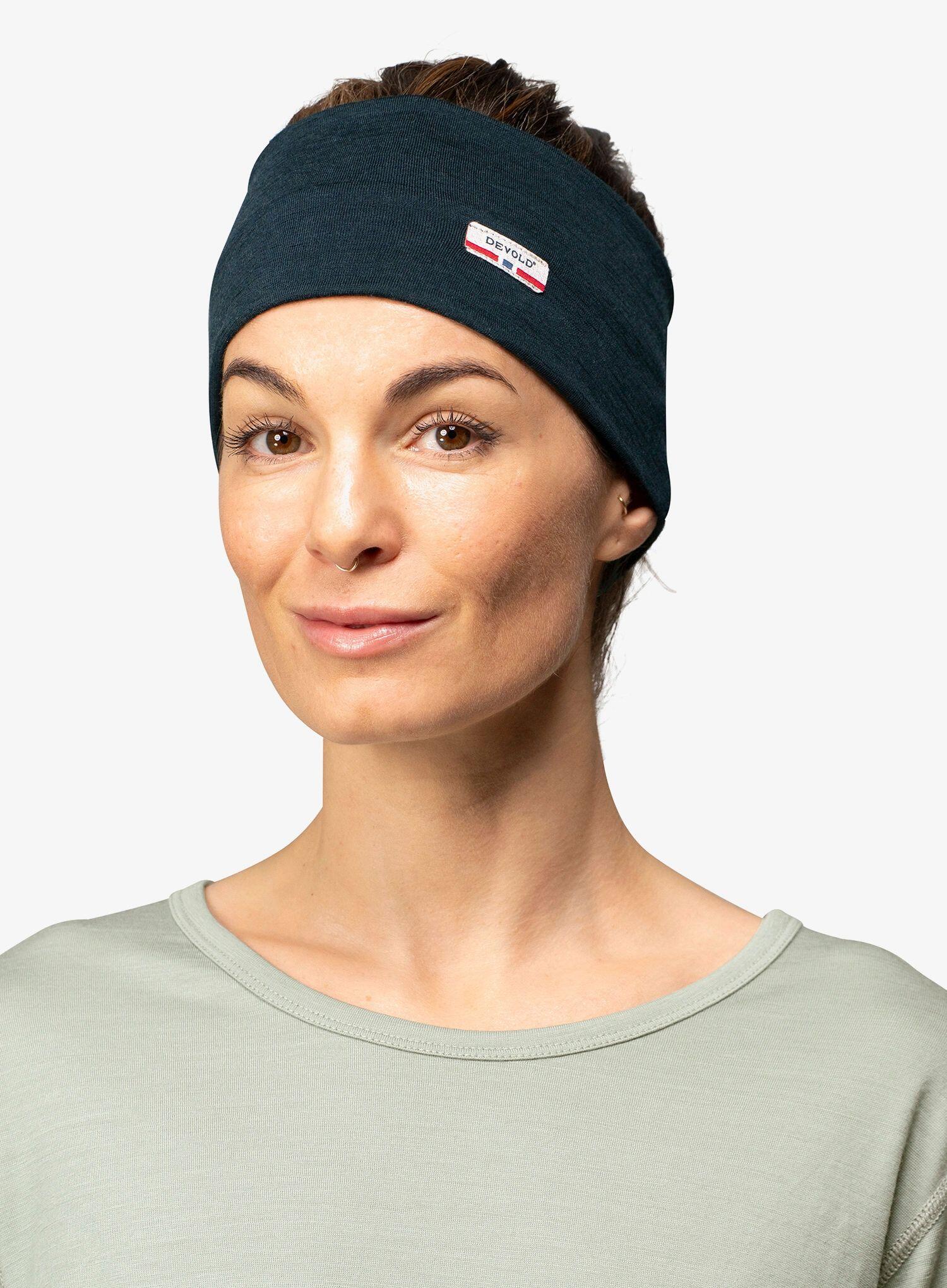 Opaska na głowę Devold Breeze Plus Merino 200 Headband - ink 5/6