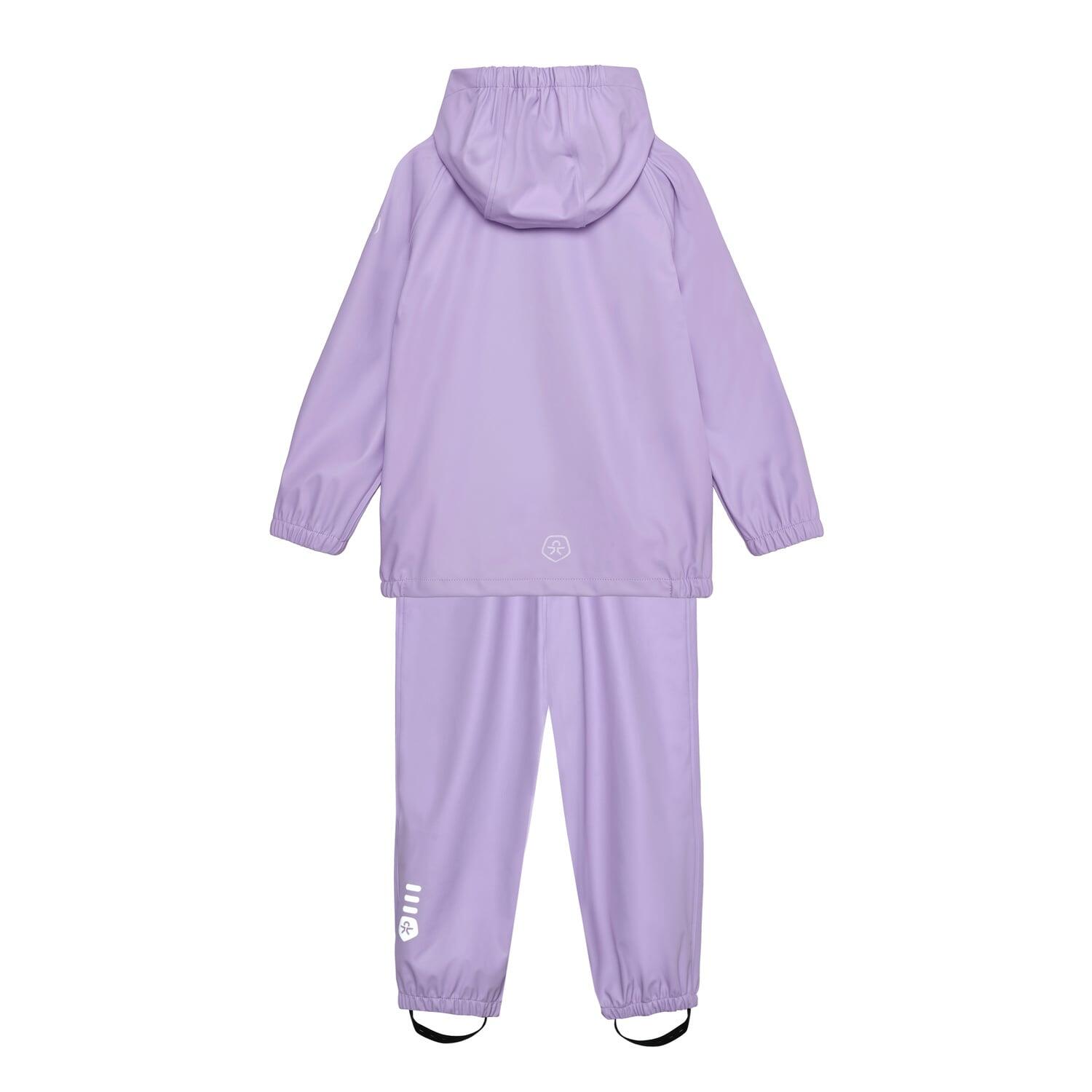Ensemble de pluie Purple Rose 2/5