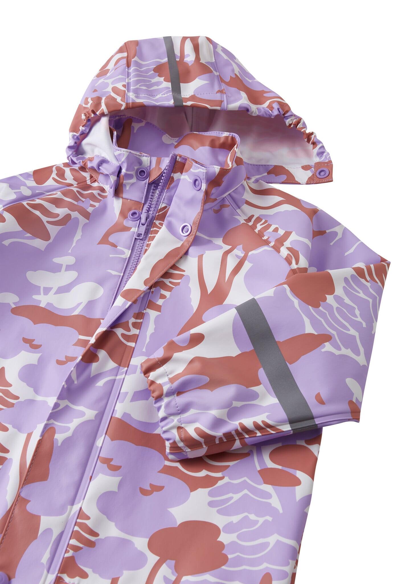 Kinder Regenjacke Vesi Blooming Lilac 4/5