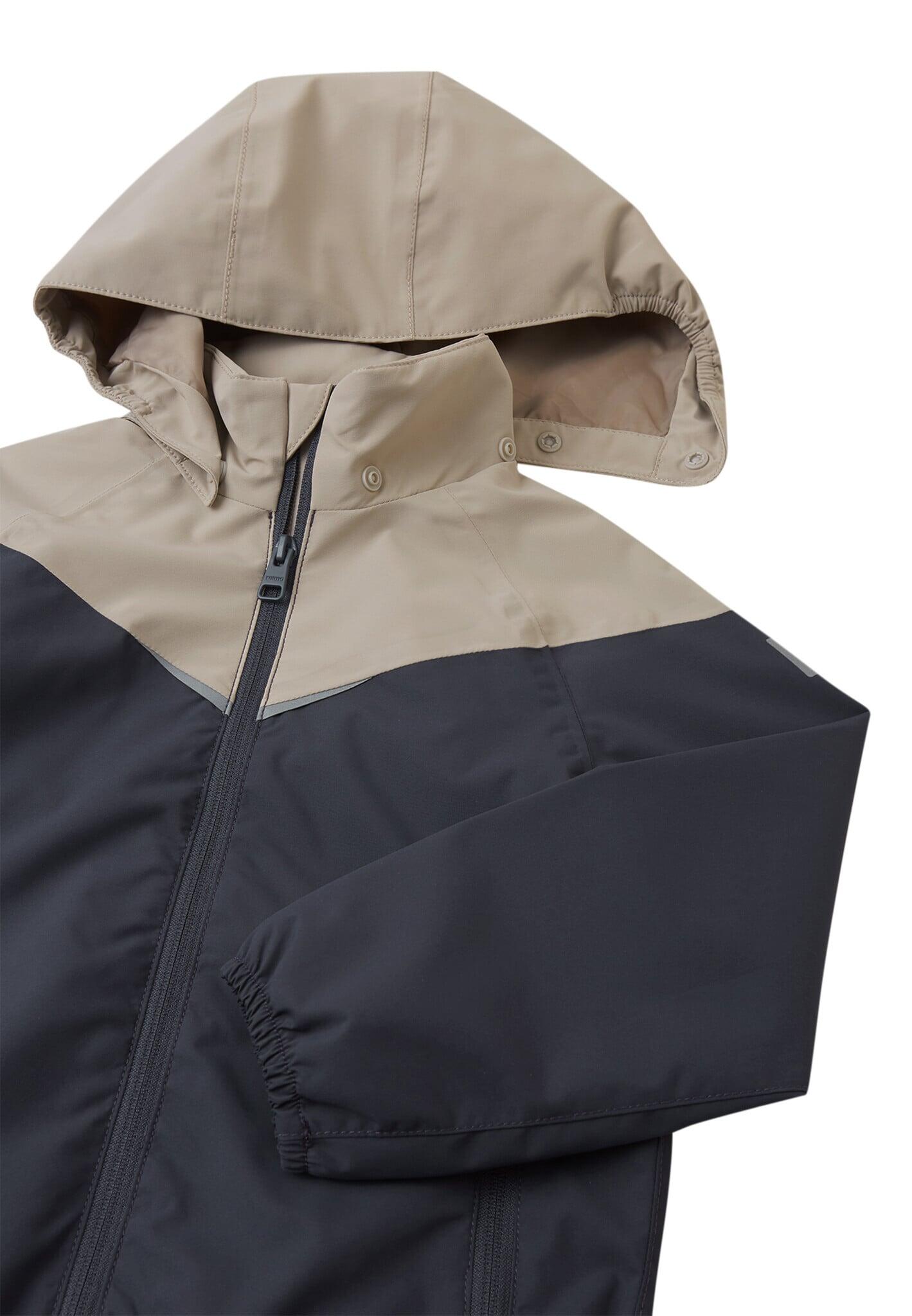 Veste de pluie pour enfant tec Tuuliaho noir doux 4/5