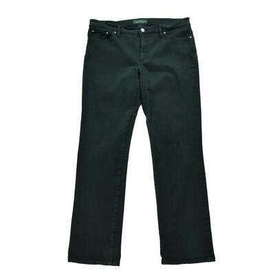Tweedehands - dames straight cut zwarte jeans - zeer goede staat