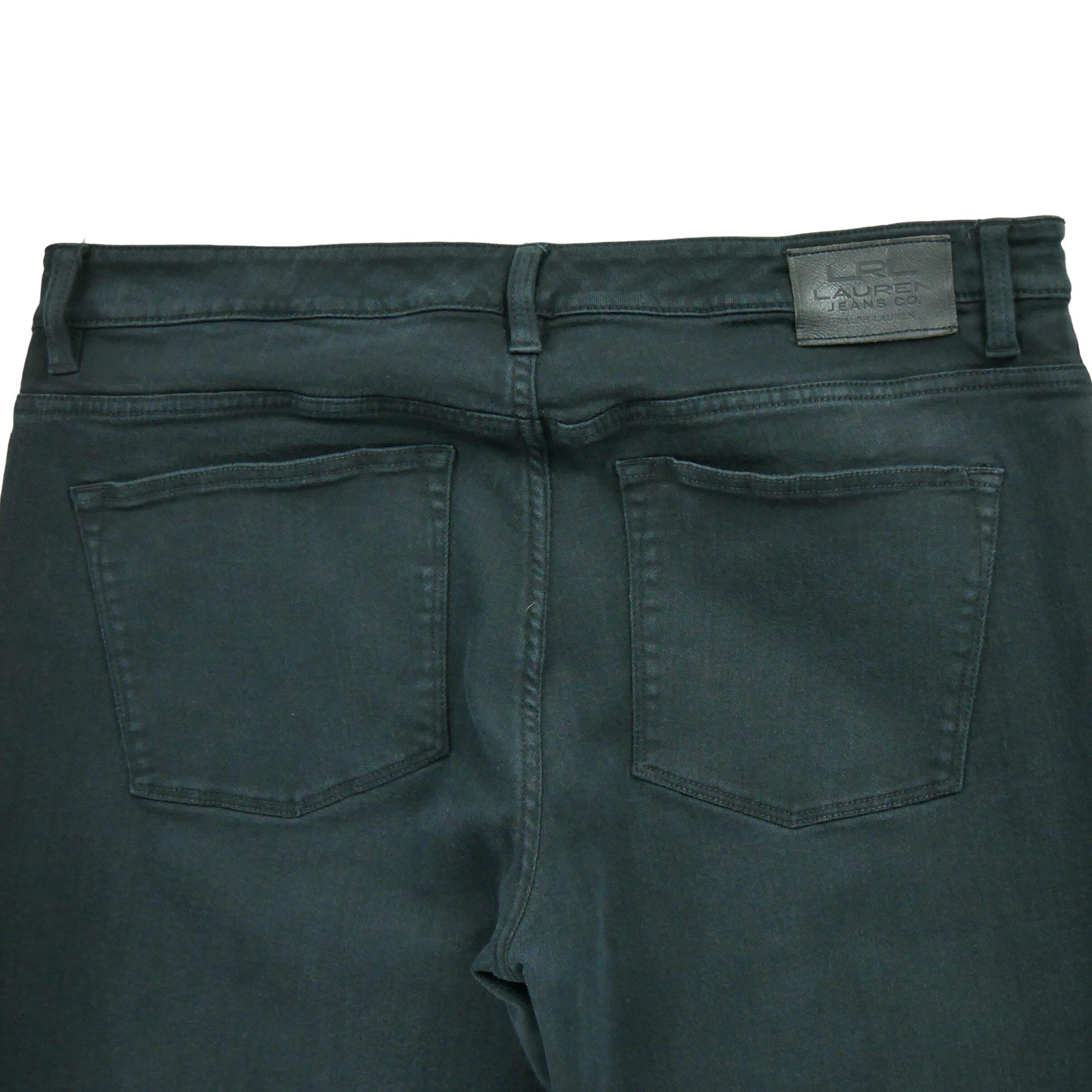 Seconde vie - Jean Femme Coupe Droite Noir - Très bon état 4/7