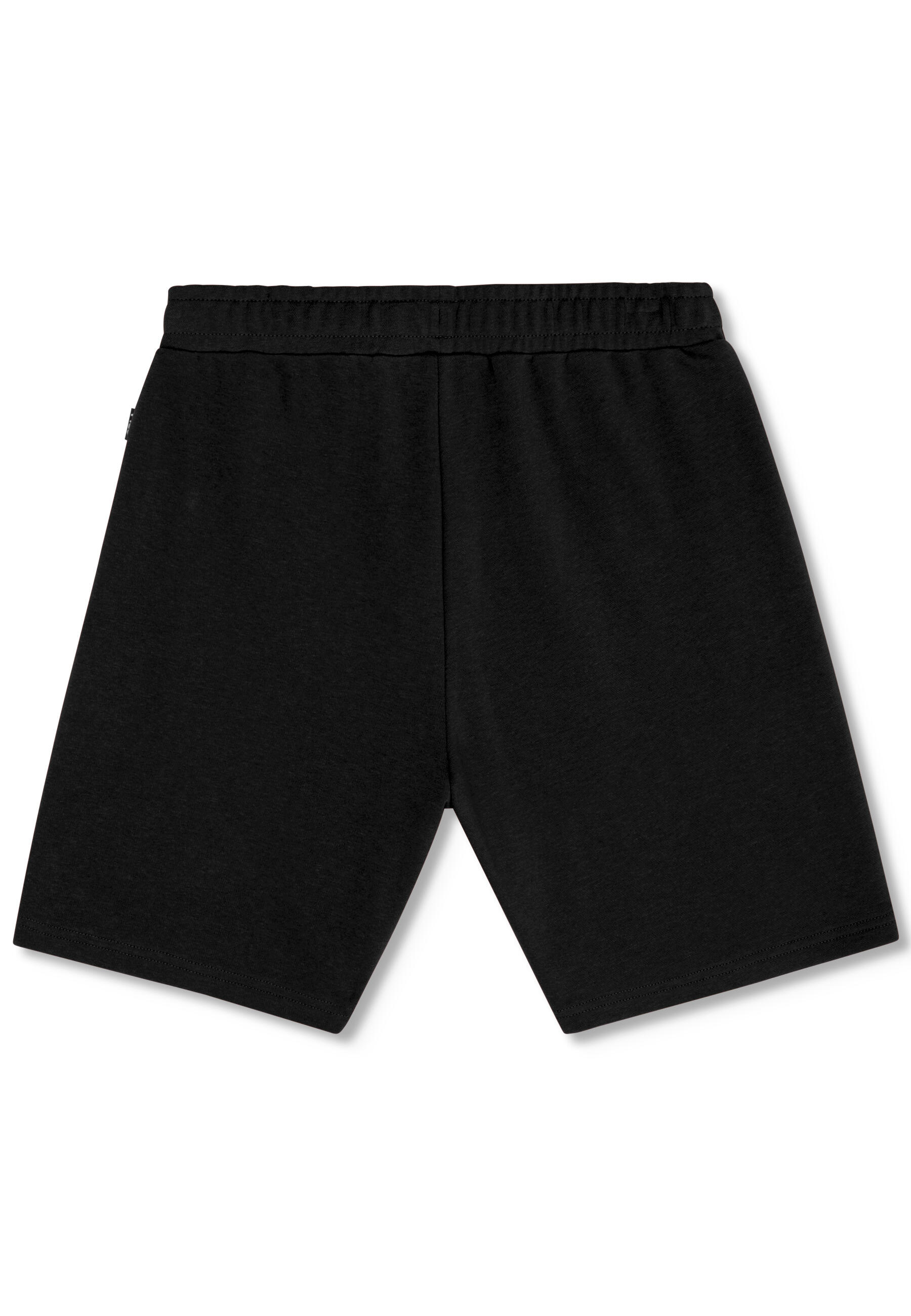 Pantaloncini Uomo Fila Valsera Sweat Shorts Cotone Regular Fit Nero S 2/3