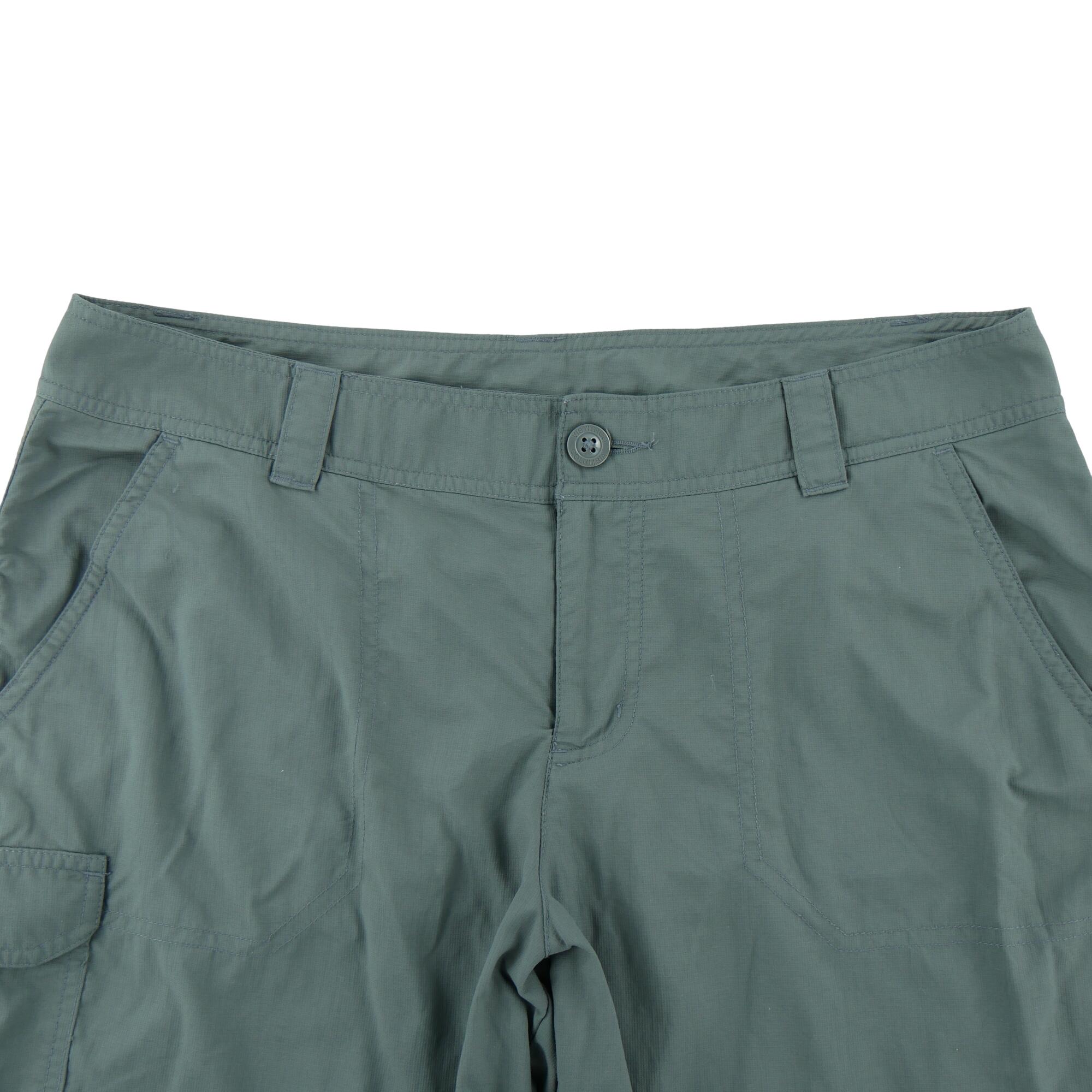 Segunda vida - Short feminino cargo cinza Columbia - Como novo 3/7