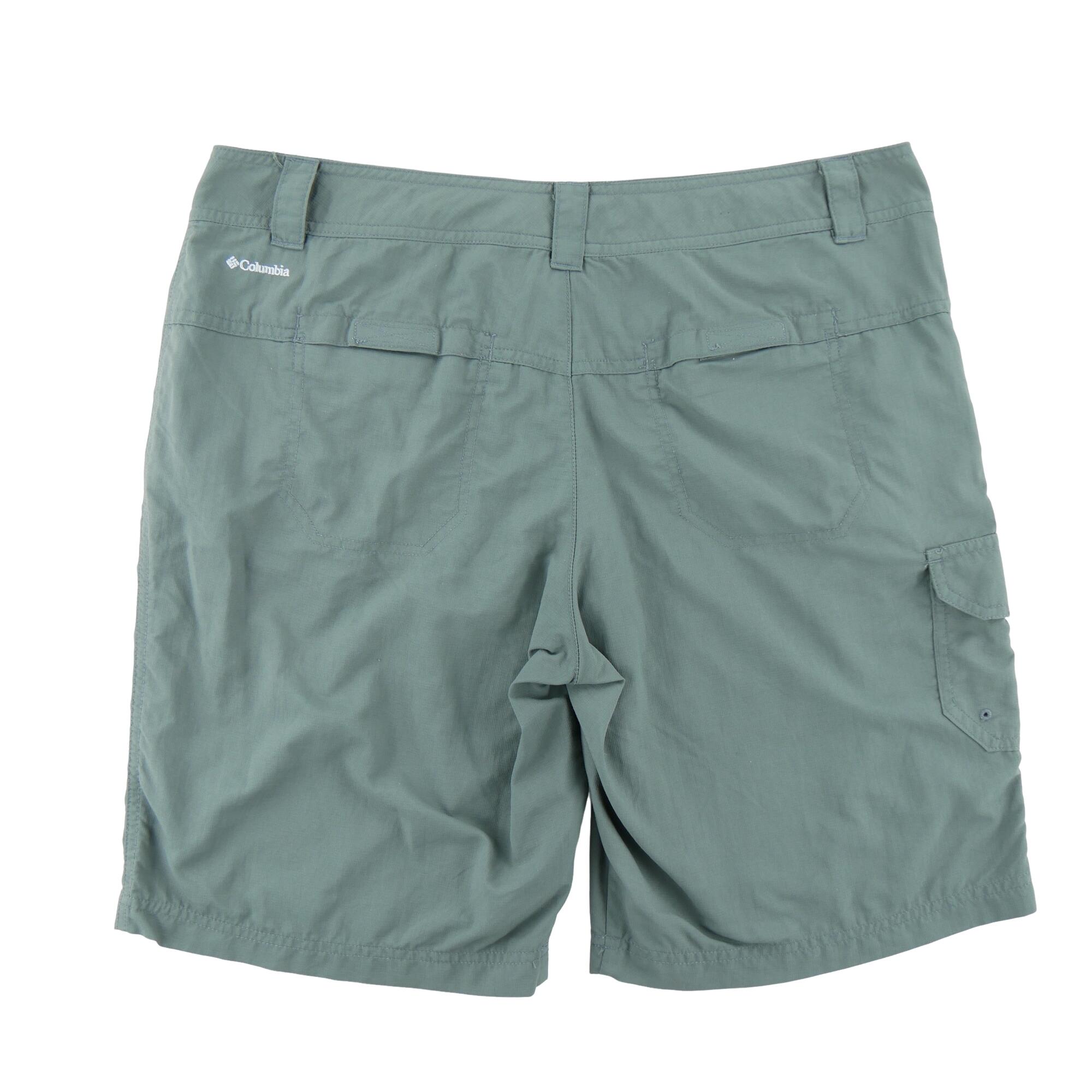 Segunda vida - Short feminino cargo cinza Columbia - Como novo 2/7